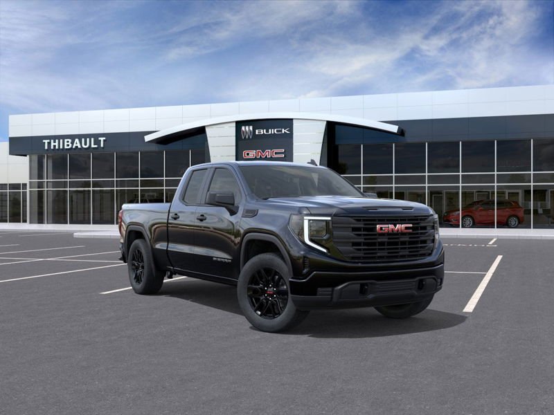 GMC SIERRA 1500 Pro cabine double 4RM 147 po 2026 Noir Sherbrooke - photo #0