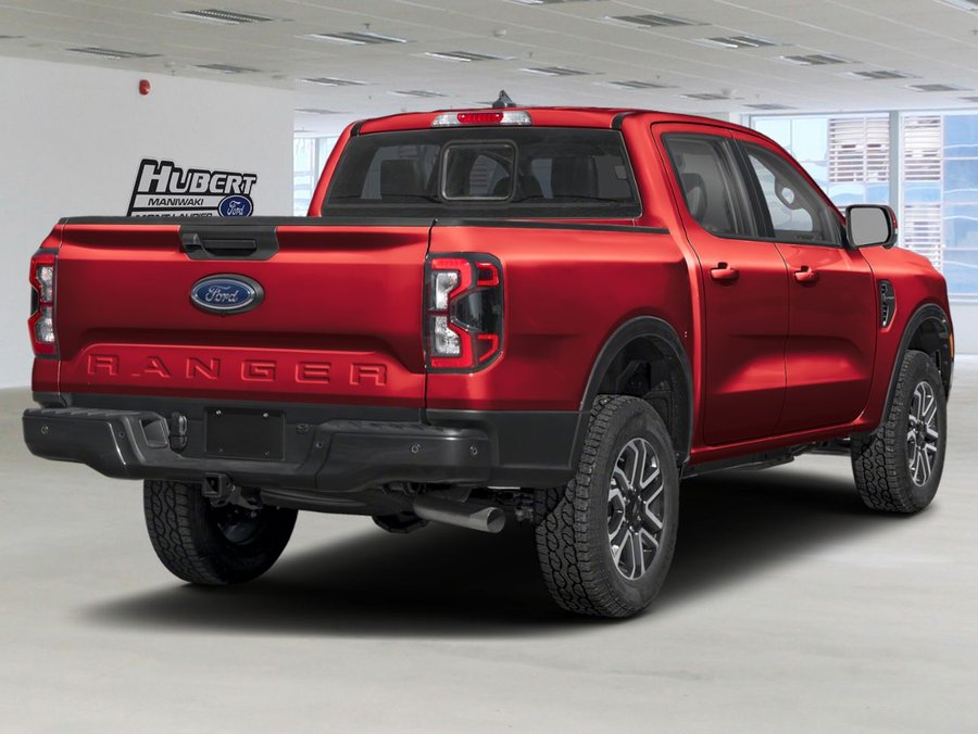 Ford Ranger LARIAT cabine SuperCrew 4RM caisse de 5 pi 2026 Rouge rubis métallisé teinté verni