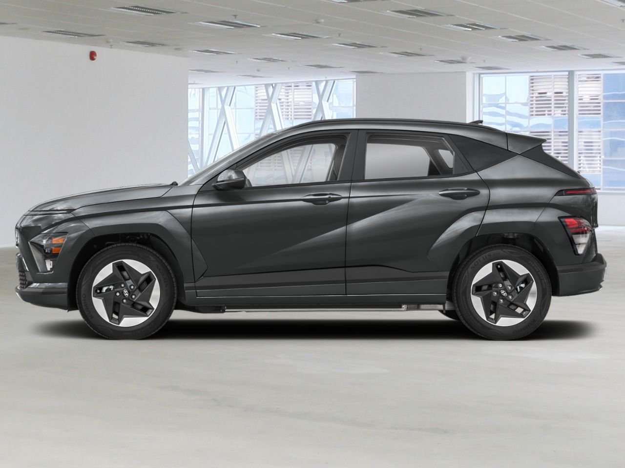 HYUNDAI KONA ÉLECTRIQUE PREFERRED Preferred TA 2027 Gris Gatineau - photo #1