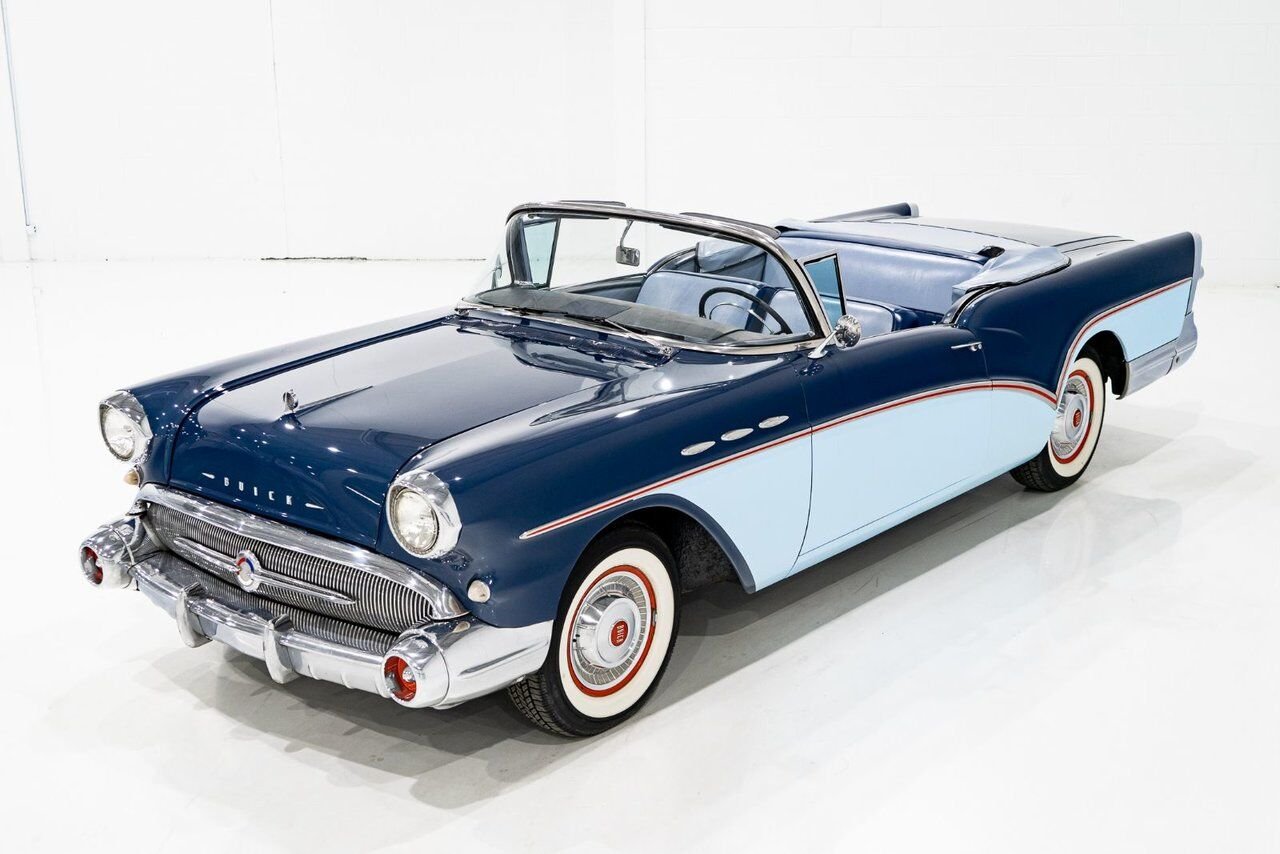 Buick Special 364/300HP NailHead 1 of only 2,056 1957 Bleu Montréal - photo #23