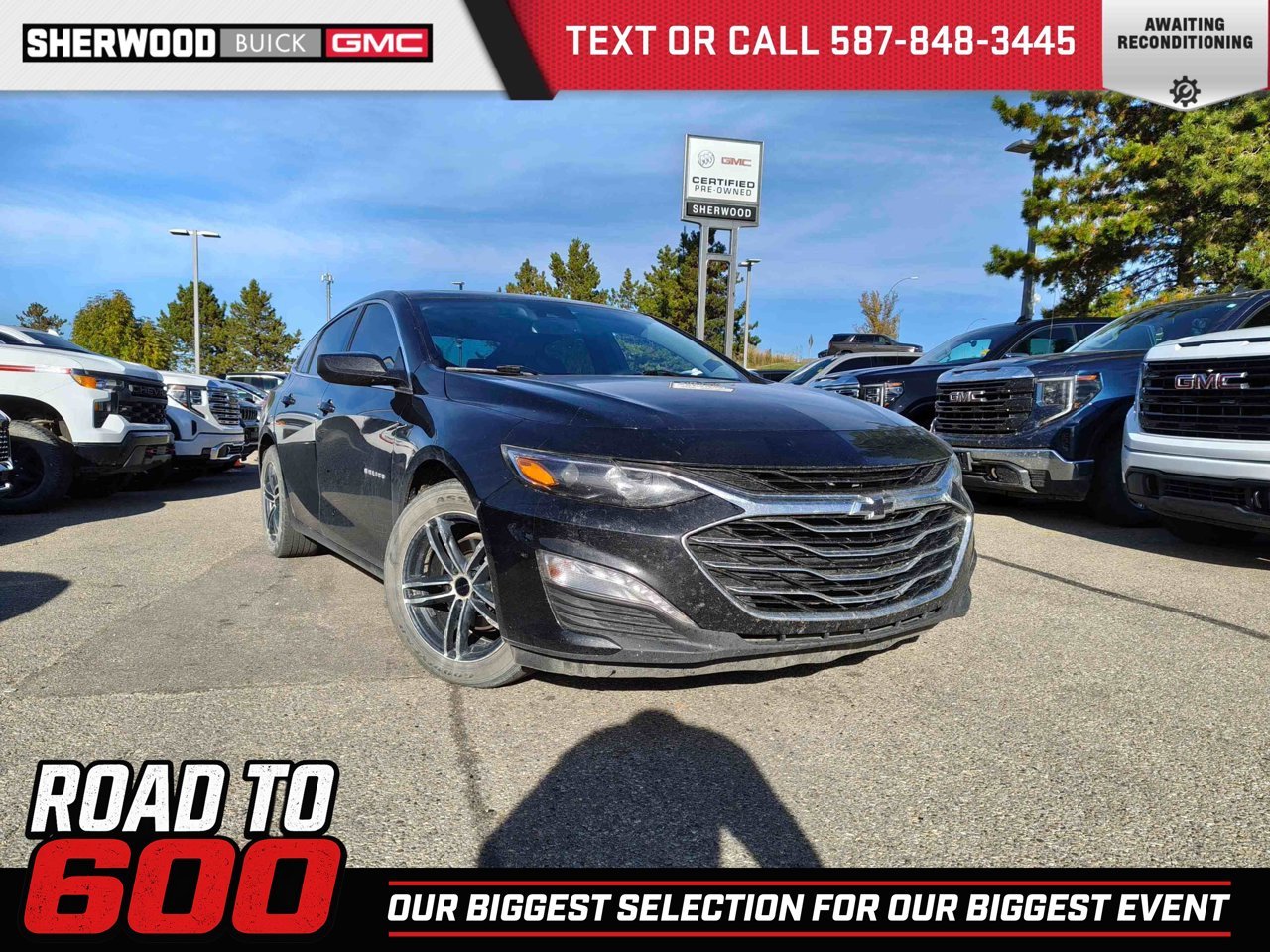 2019 Chevrolet Malibu 4dr Sdn LT w/1LT Black Sherwood Park - photo #0