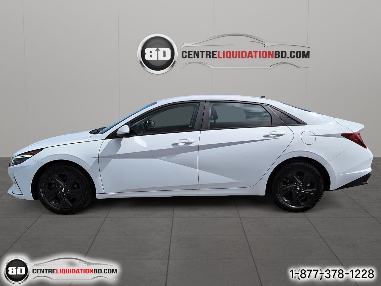 Hyundai Elantra Preferred | BD0278 2023 Blanc Granby - photo #8