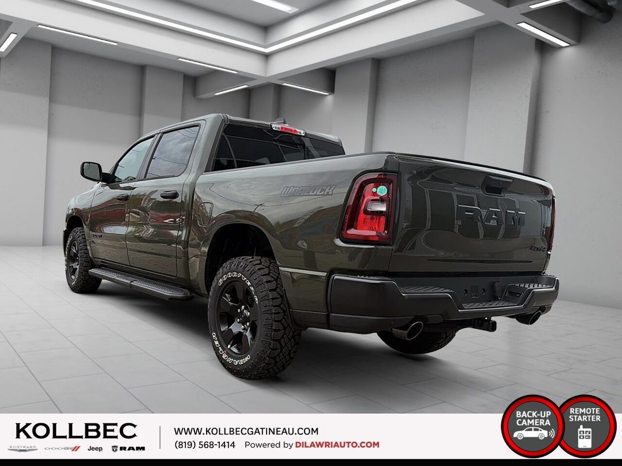 2026 RAM 1500 261280 | Warlock cabine d'équipe 4x4 caisse de 5 pi 7 po Red Pearl Gatineau - photo #8