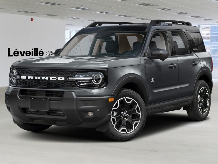 Ford Bronco Sport OUTER BANKS 4X4 2026 Gris carbonisé métallisé