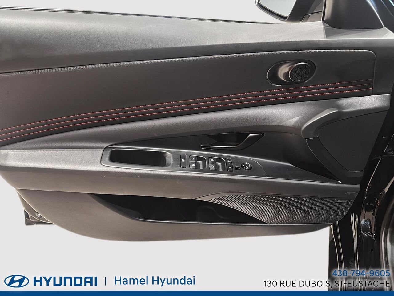 Hyundai Elantra 2024 Noir Saint-Eustache - photo #8