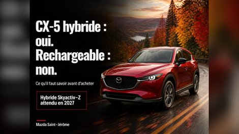 Mazda CX-5 hybride : l&rsquo;hybride Skyactiv-Z s&rsquo;en vient, mais pas de version rechargeable