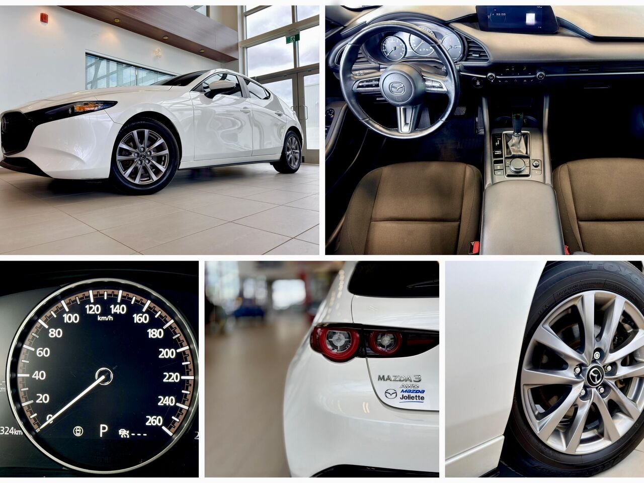2022 Mazda Mazda3 Sport White Notre-Dame-des-Prairies - photo #9