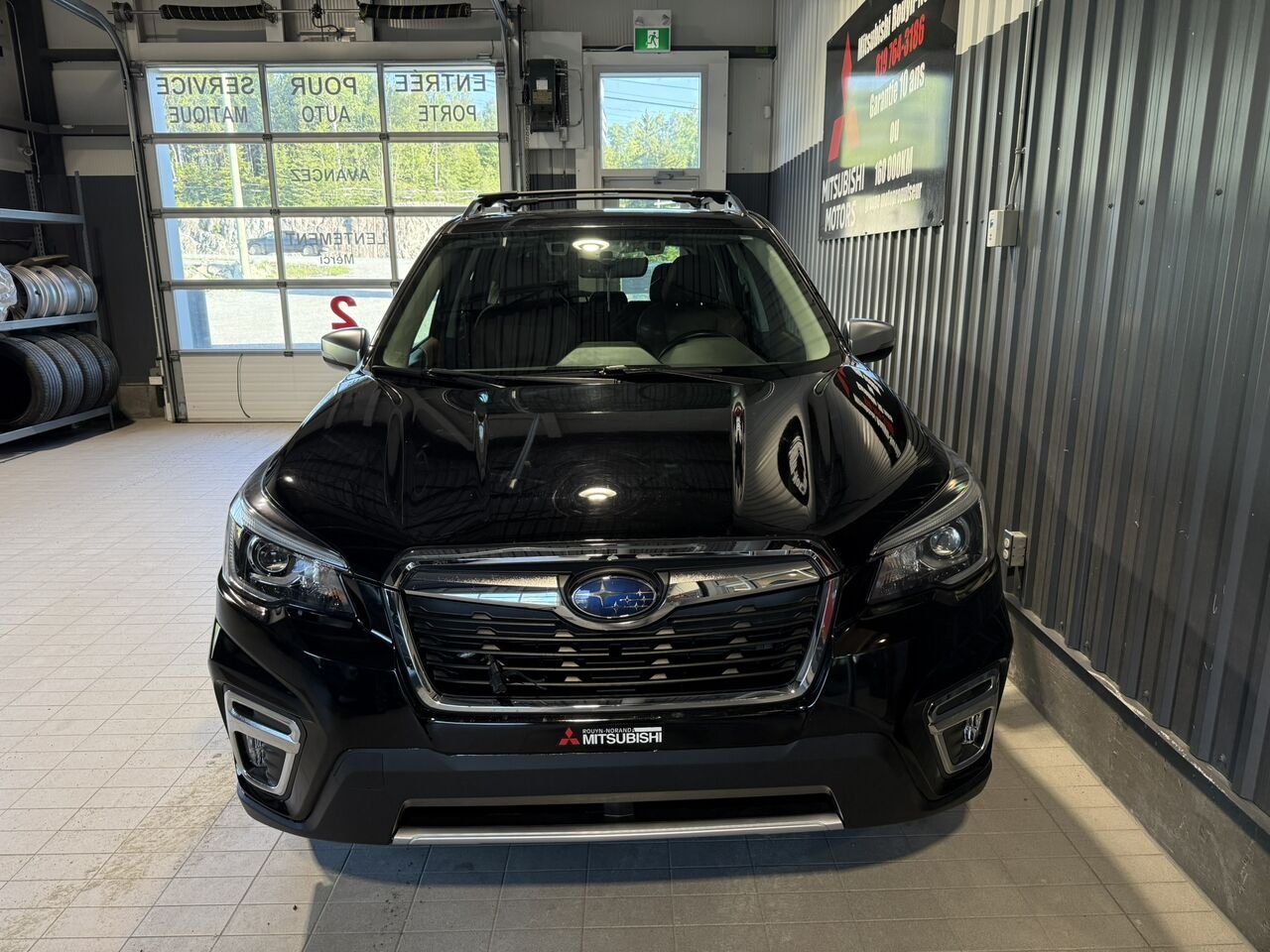 2019 Subaru Forester Black Rouyn-Noranda - photo #4