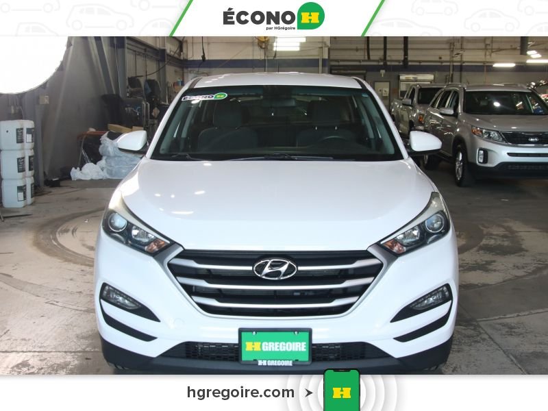 2018 Hyundai Tucson White Laval - photo #1