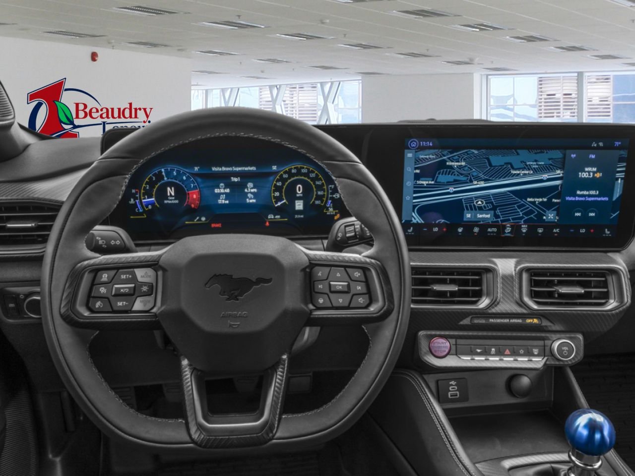 2026 Ford Mustang Blue Ember Metallic La Sarre - photo #9
