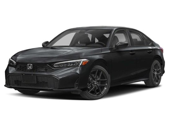 Honda Civic hybride berline Sport eCVT Sedan 2026 Noir cristal nacré