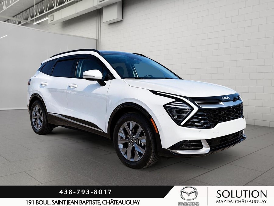 2023 Kia Sportage hybride SX White