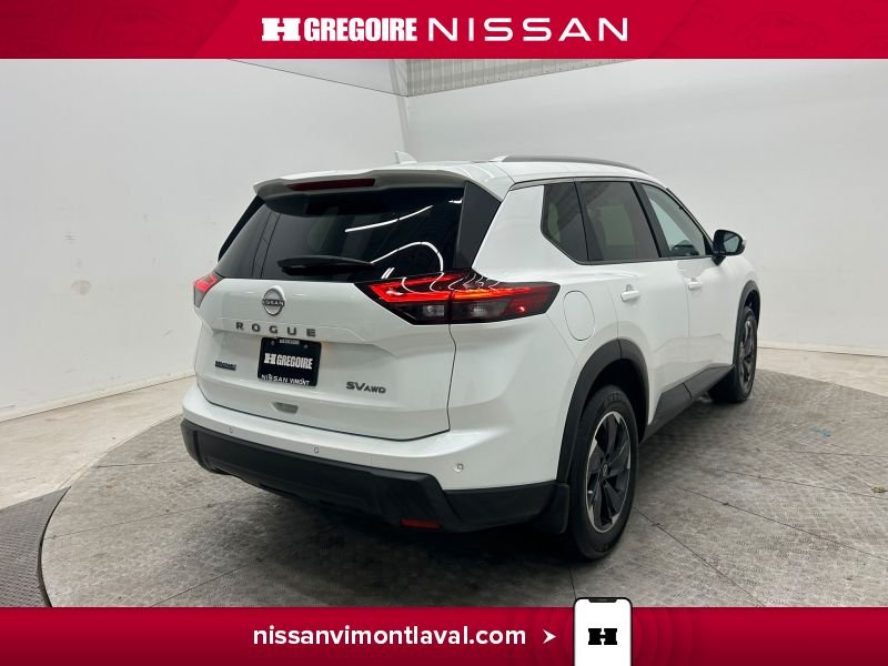 Nissan Rogue VW3603 | SV Moonroof AWD CARPLAY A PARTIR DE 2.99% 2024 Blanc Laval - photo #30