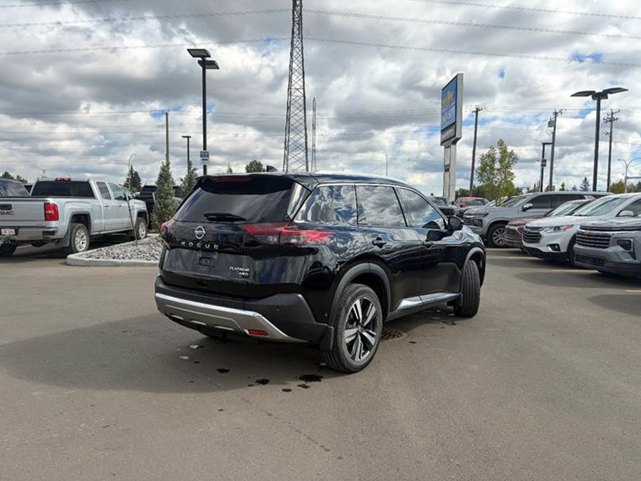 2021 Nissan Rogue Platinum AWD 2.5L | Panoramic Sunroof Black