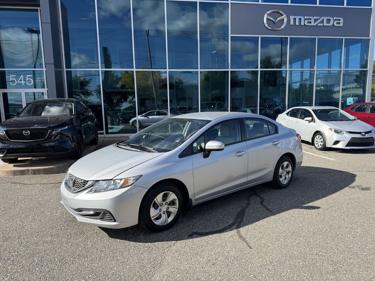2015 Honda Civic Berline Silver Ste-Marie - photo #1