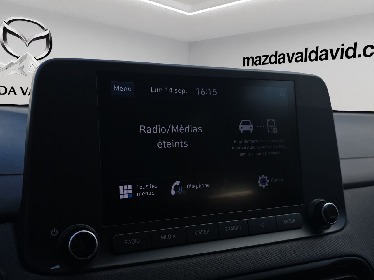 Hyundai Kona 1.6T N Line TI avec toit bicolore, NAVIGATION, APPEL CAR PLAY, CAMÉRA RECUL 2022 Gris Val-David - photo #21