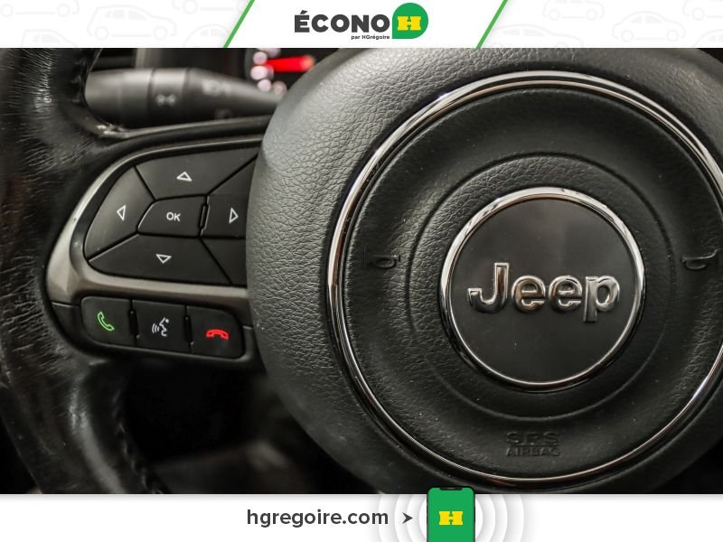 Jeep Renegade 822863A | Limited 4X4 CUIR TOIT NAV BLUETOOTH CAMÉRA MAGS 2018 Rouge Laval - photo #14