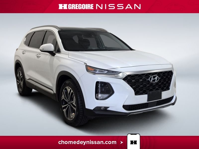 2019 Hyundai Santa Fe 2019 White