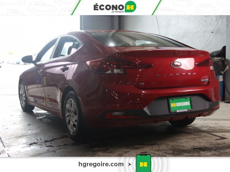 Hyundai Elantra 821042 | ESSENTIAL AUTO A/C GR ELECT CAMERA RECUL 2019 Rouge Laval - photo #4