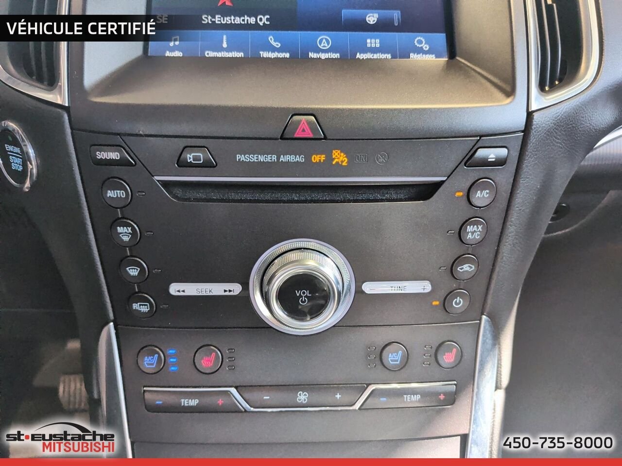 2019 Ford Edge Grey Saint-Eustache - photo #10
