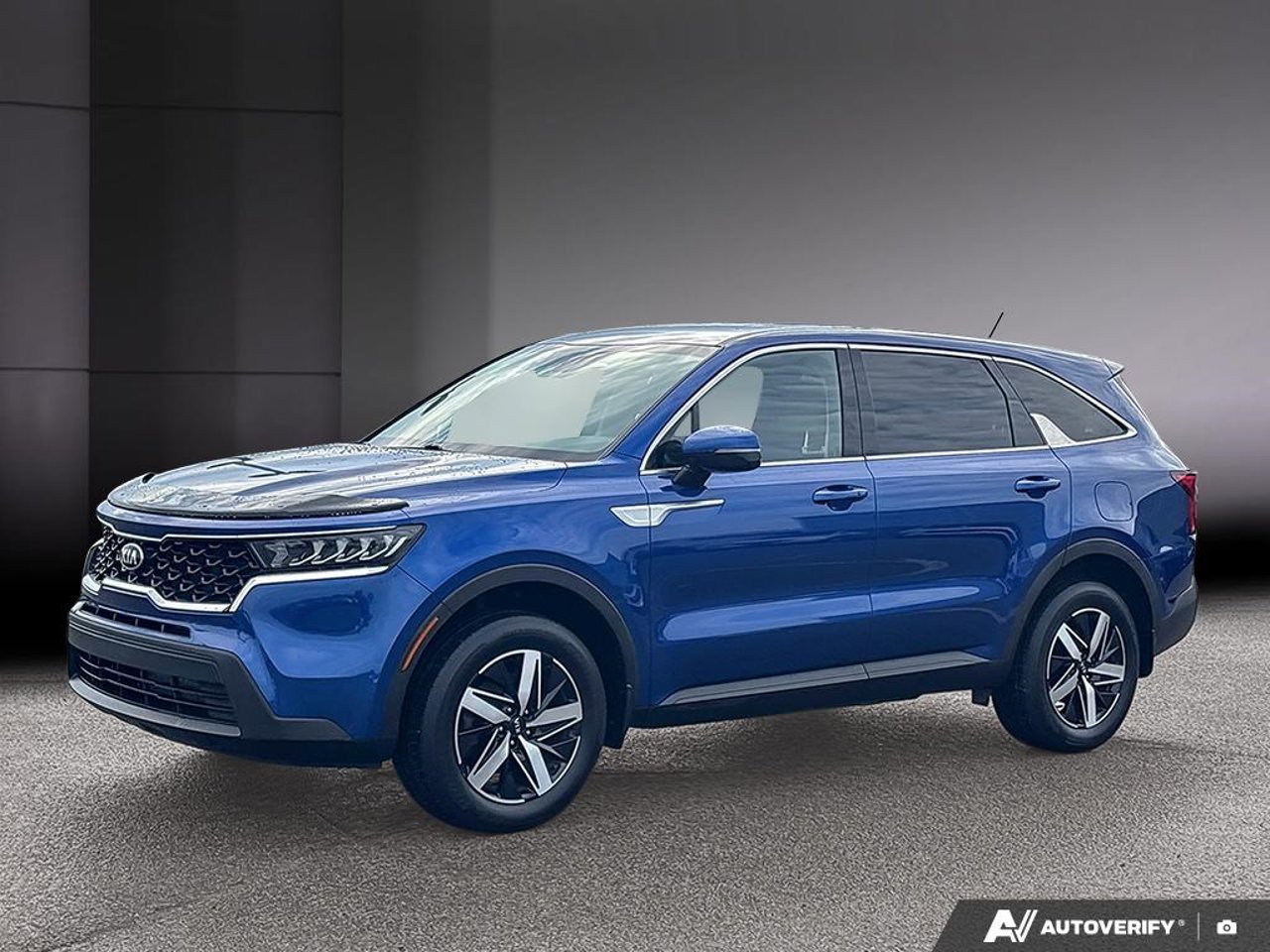 Kia Sorento 5XYRGDLCXMG020417 2021 Bleu Mirabel - photo #0