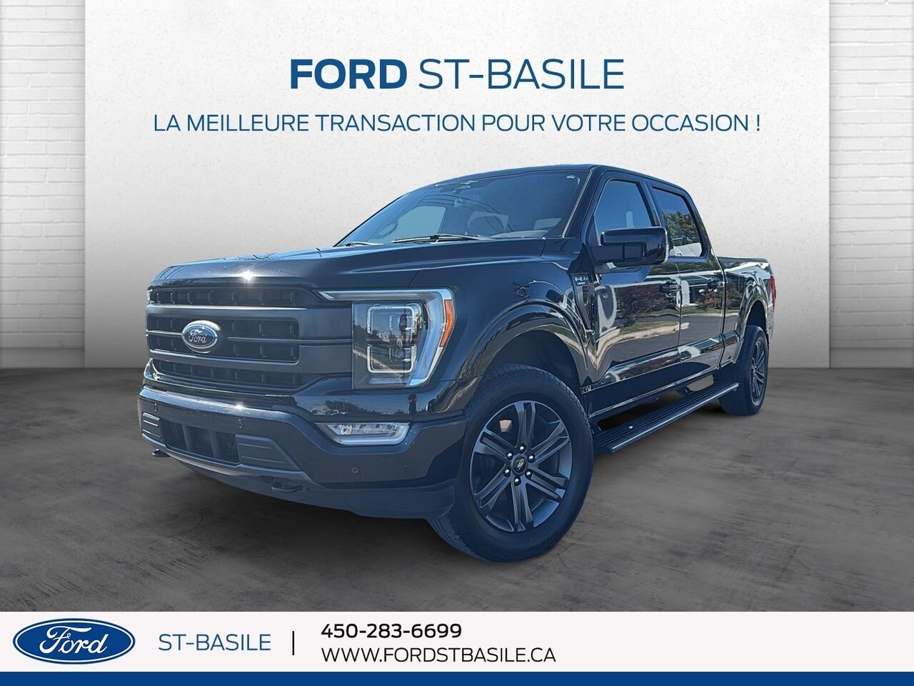 Ford F-150 2023 Noir Saint-Basile-le-Grand - photo #0