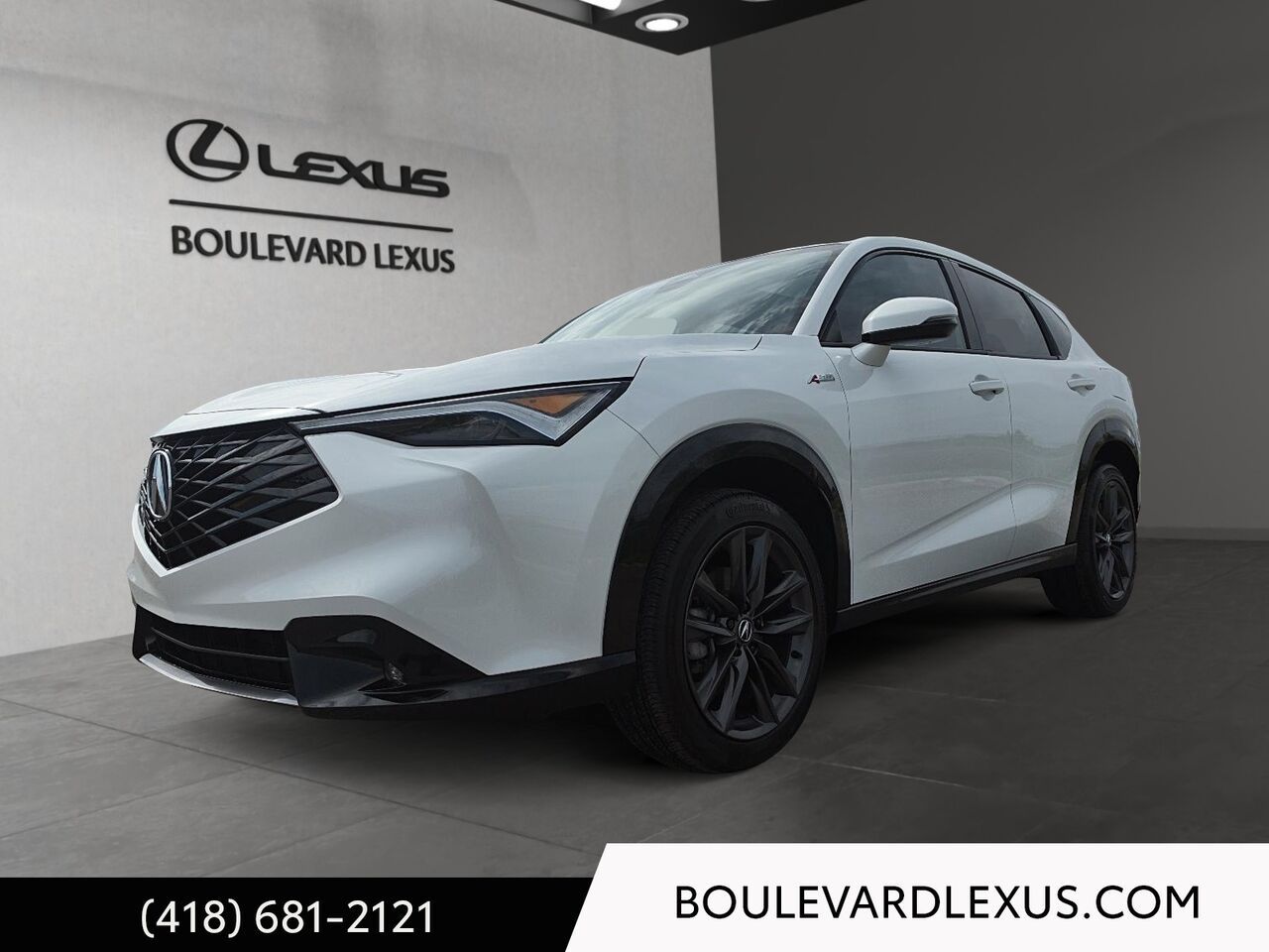 White 2025 Acura ADX SUV / Crossover All-Wheel Drive Continuously Variable Transmission