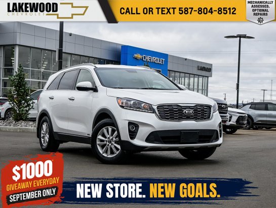 2019 Kia Sorento EX 2.4L 7 Passenger | Leather Heated Seats White