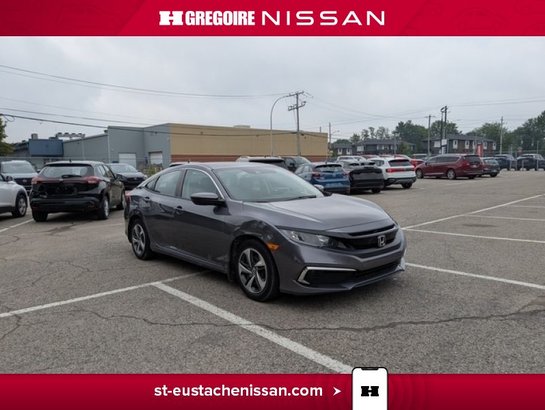 Honda Civic LX AUTOMATIQUE CLIMATISATION SIEGES CHAUFFANTS MAG 2020 Gris