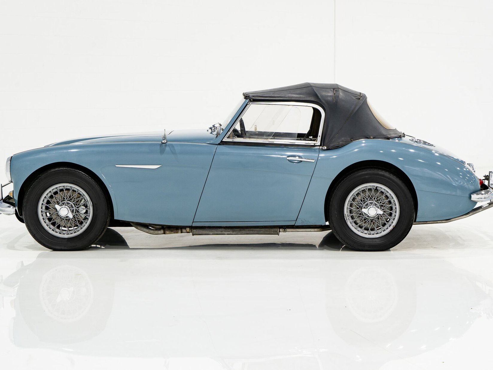 Austin Healey 3000 Recent drivetrain complete rebuild **PRIX EN USD** 1960 Bleu Montréal - photo #24