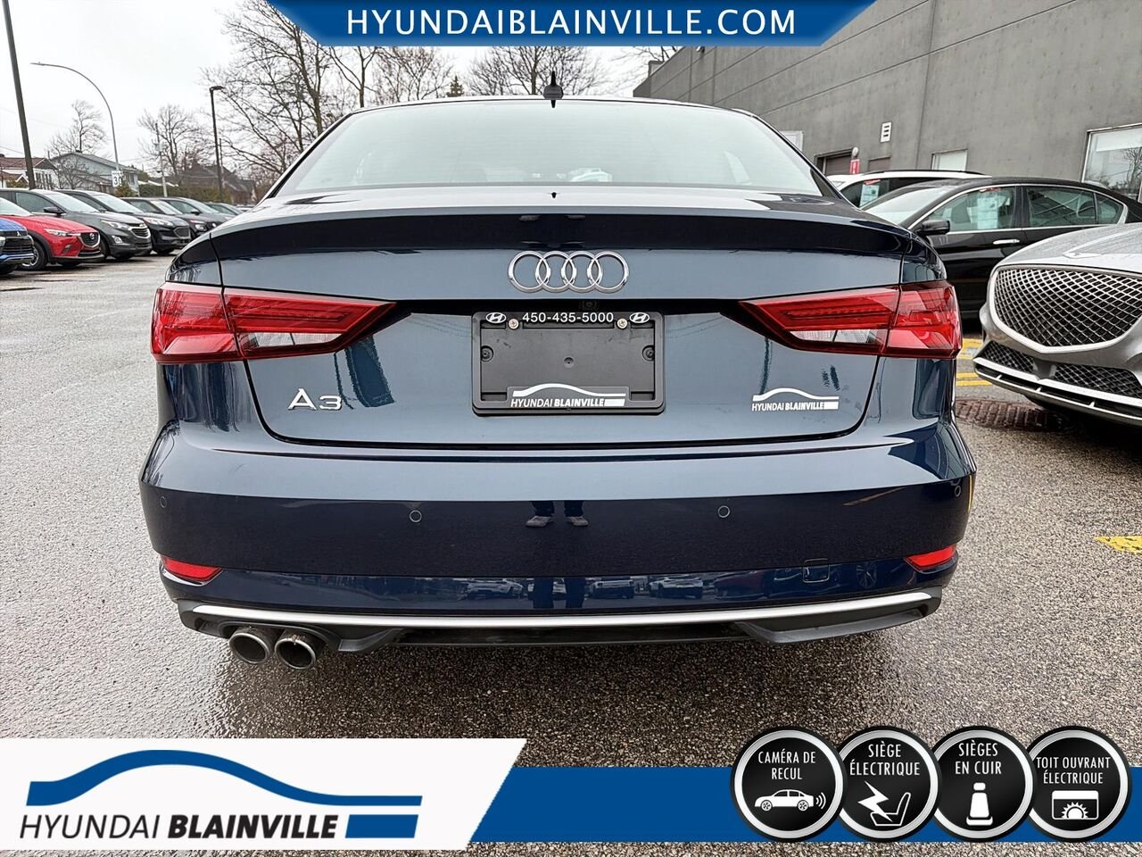 2019 Audi A3 berline Blue Blainville - photo #4