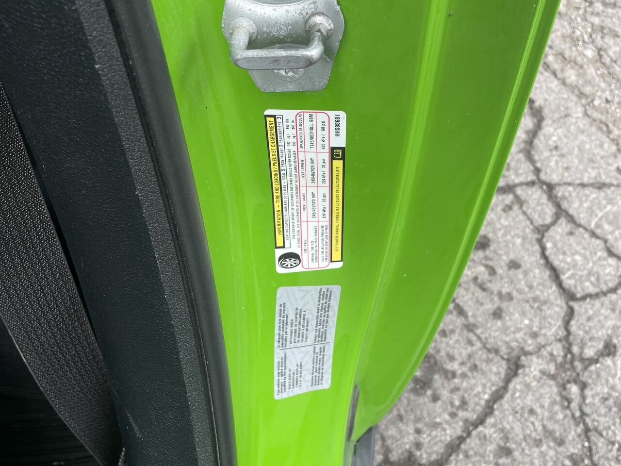 2017 DODGE CHALLENGER Green  - photo #26