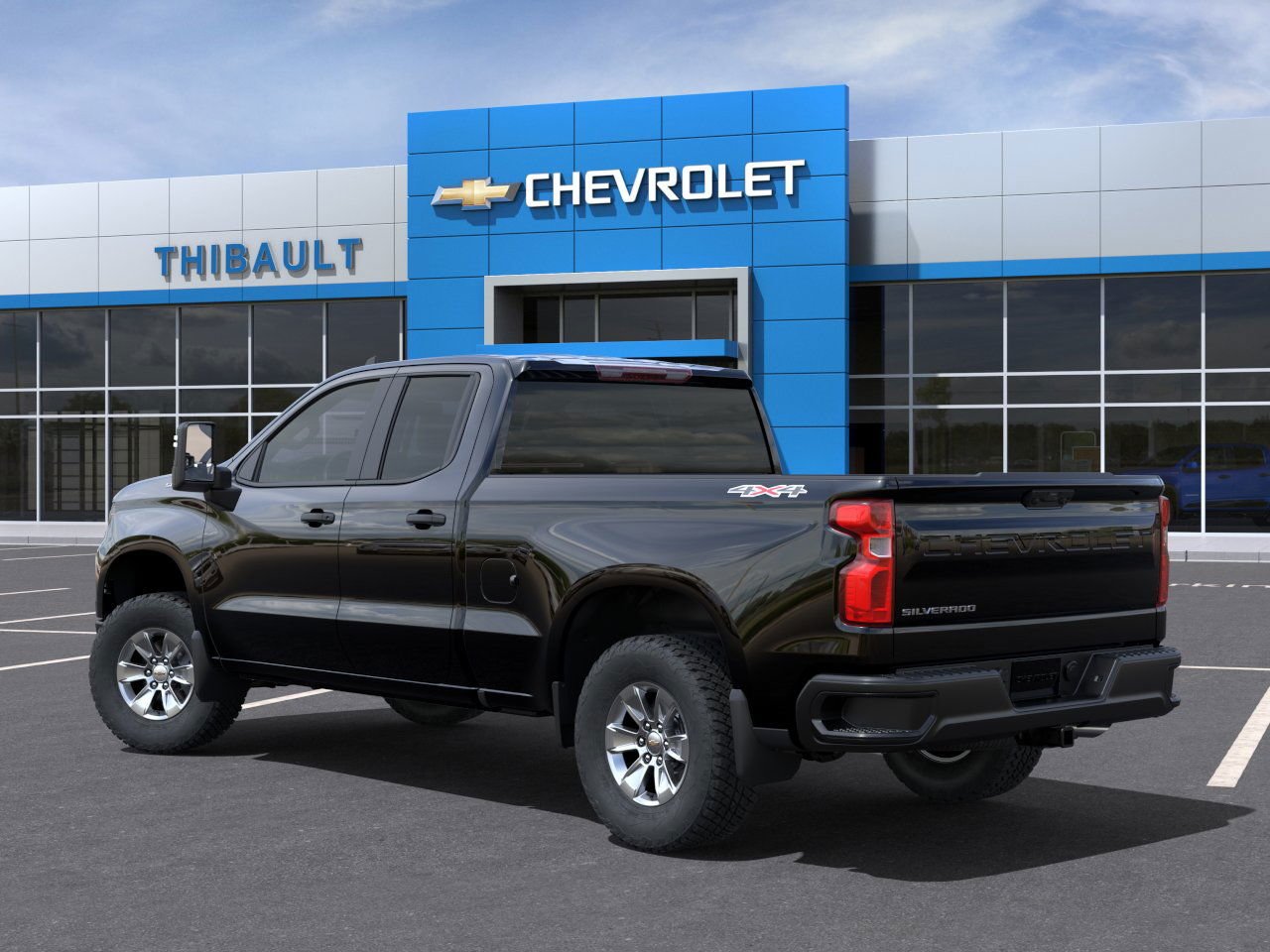2025 Chevrolet Silverado 1500 Camion de travail Black Saint-Eustache - photo #2