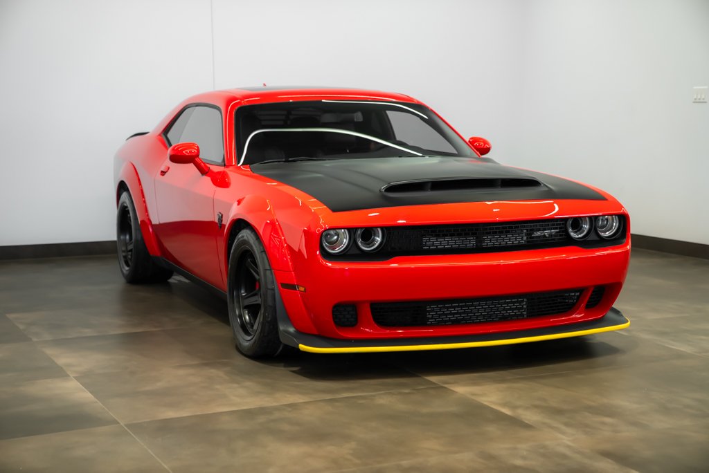 Dodge Challenger SRT Demon RWD / Crate included + Sunroof 2018 Rouge Kirkland - photo #2