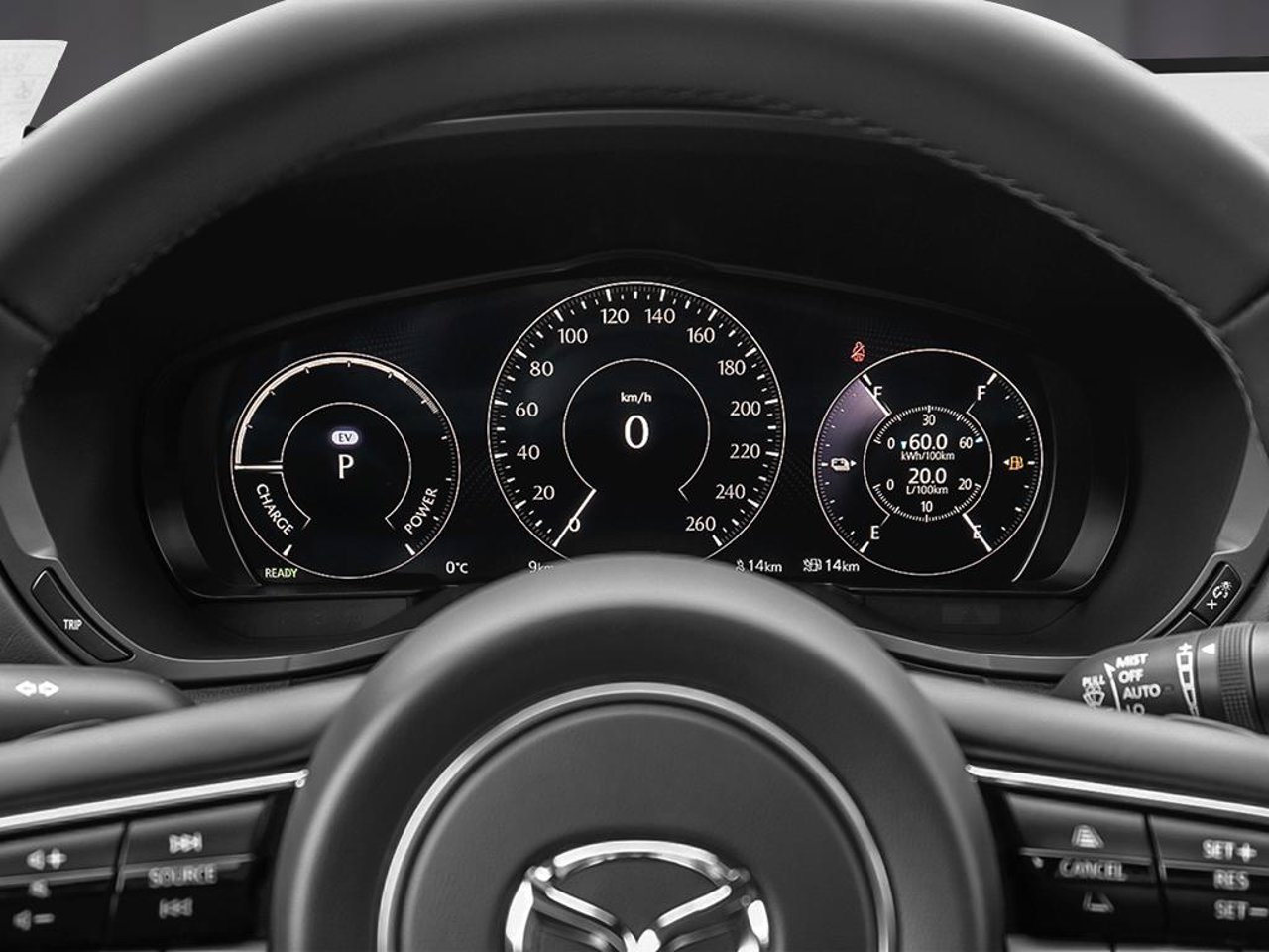 2026 Mazda CX-70 PHEV JM3KJDHA2T1214049 Deep Crystal Blue Mica Mirabel - photo #13