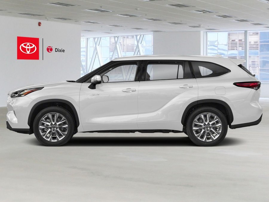 2022 Toyota Highlander Hybrid Limited AWD White