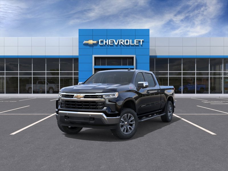 2026 CHEVROLET Silverado 1500 LT cabine multiplace 4RM 157 po BLACK Gatineau - photo #7