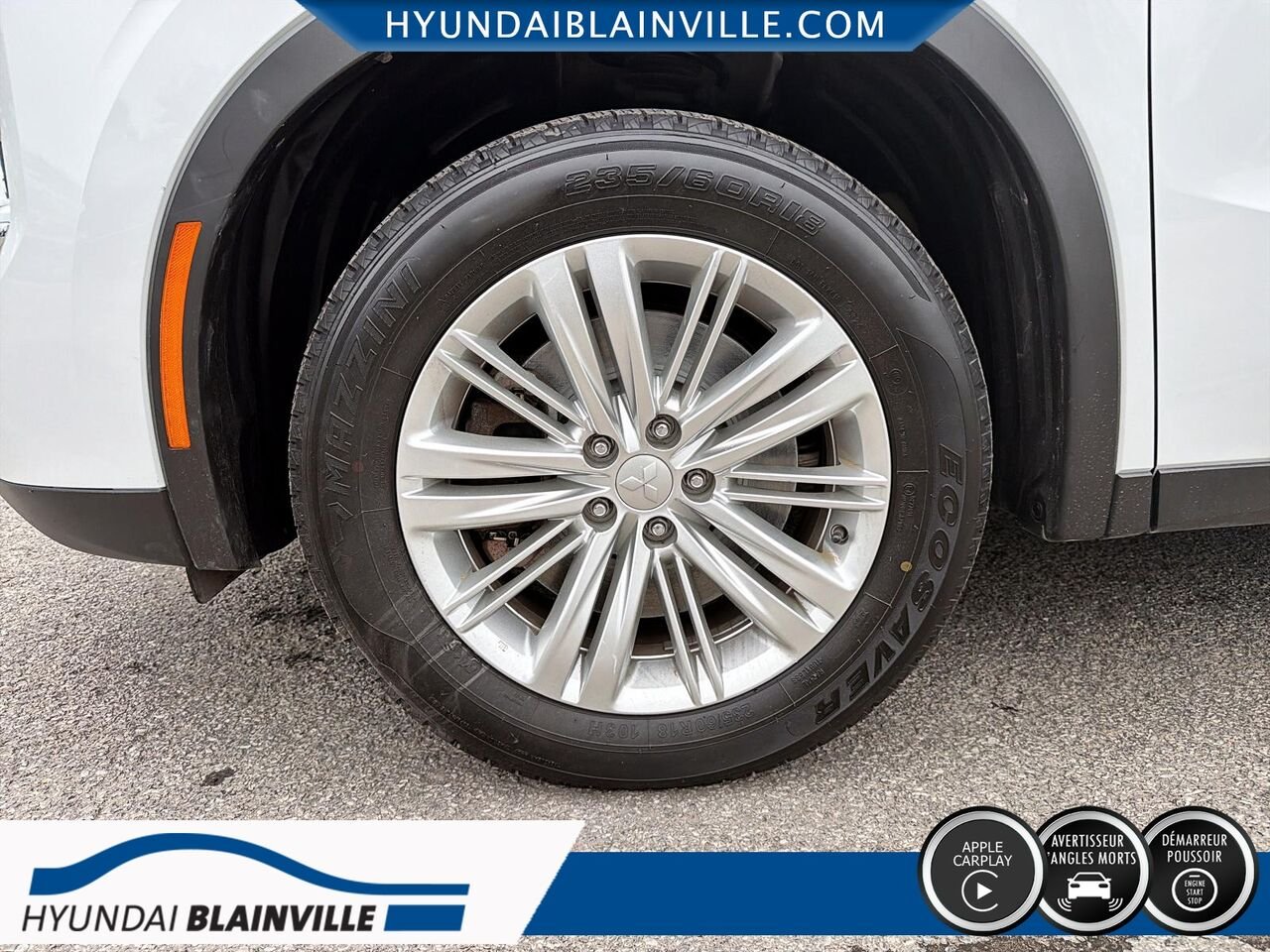 Mitsubishi Outlander 2022 Blanc Blainville - photo #7
