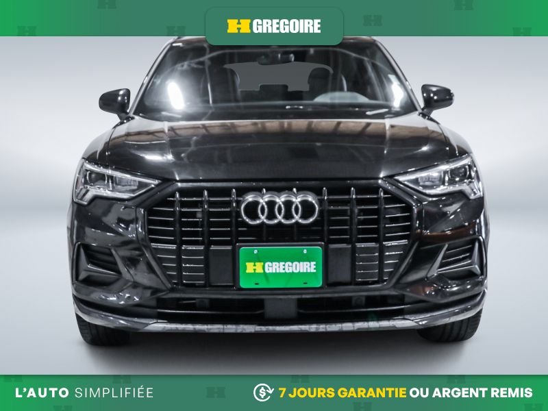 Audi Q3 Komfort AWD AUTO AC CUIR TOIT MAGS CAM RECULE BLUE 2023 Noir