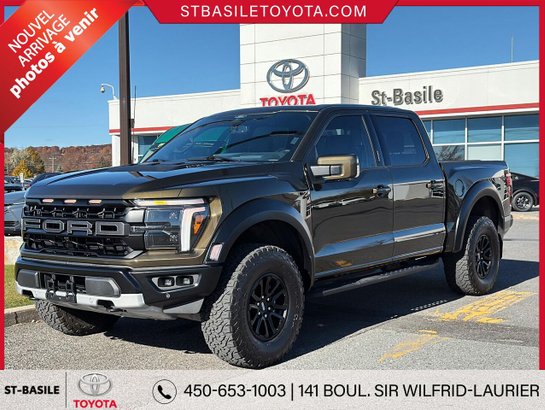 Ford F-150 RAPTOR 4WD SUPERCREW Groupe 801A 2024 Vert