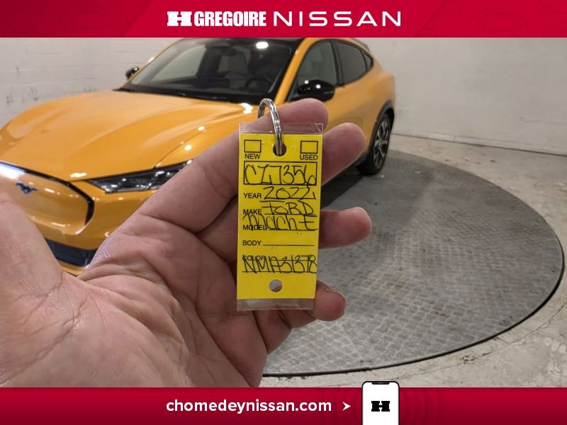 2022 Ford Mustang Mach-E Yellow Laval - photo #17