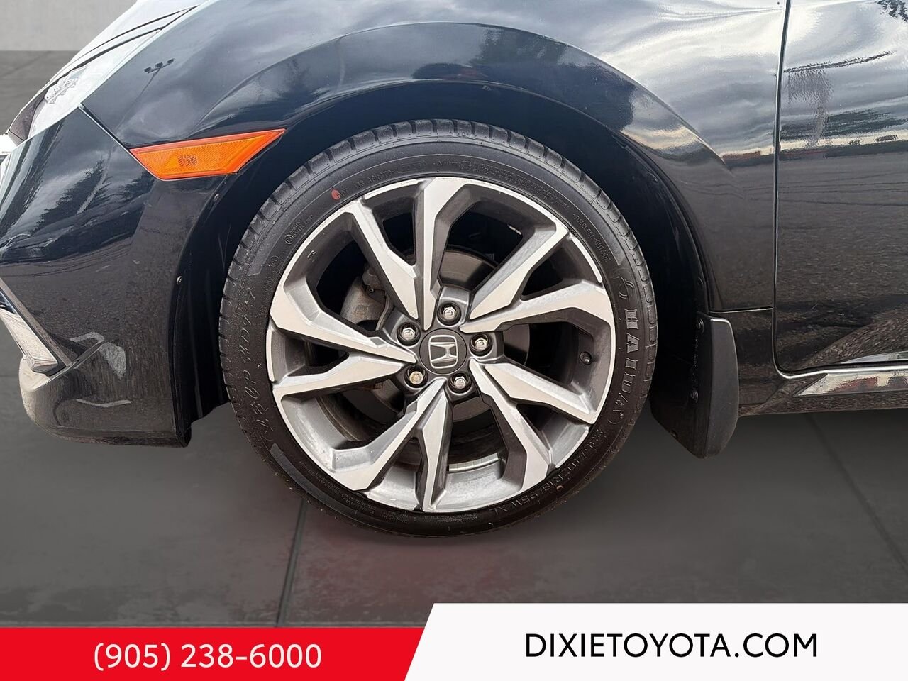 2019 Honda Civic Sedan TOURING CVT Black Mississauga - photo #6