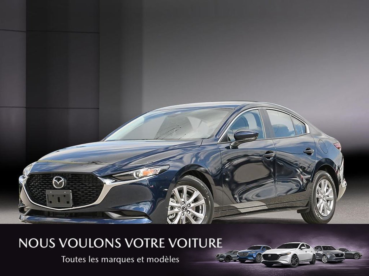 Mazda Mazda3 3MZBPACL3TM515430 2026 Bleu cristal foncé mica Mirabel - photo #0