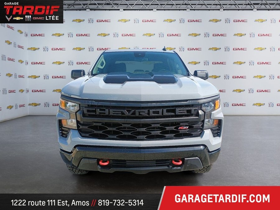 2024 CHEVROLET Silverado 1500 4WD Crew Cab CUTOM TRAIL BOSS Grey