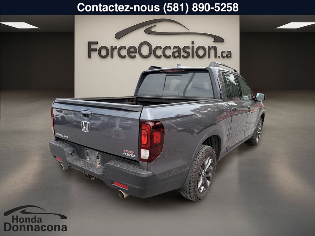 2023 Honda Ridgeline Silver  - photo #3