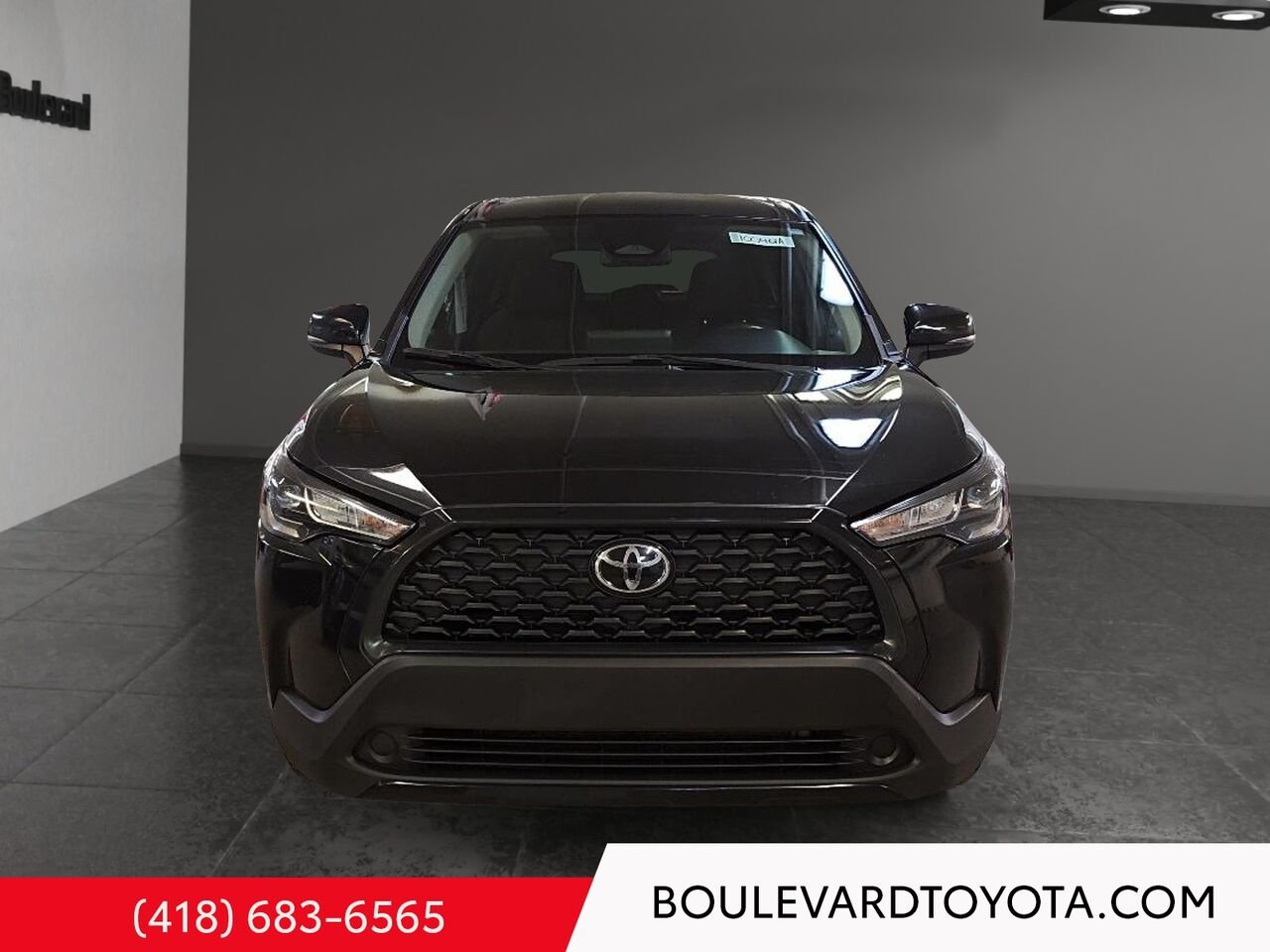 2023 Toyota Corolla Cross 100461A-77 | LE, AWD Black Québec - photo #1