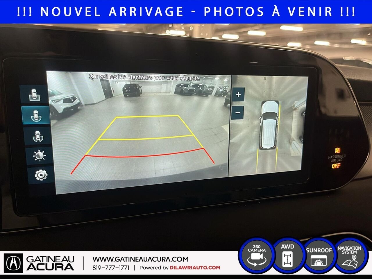 Hyundai Palisade Luxury 8 places AWD 2021 Gris Ottawa & Gatineau - photo #13