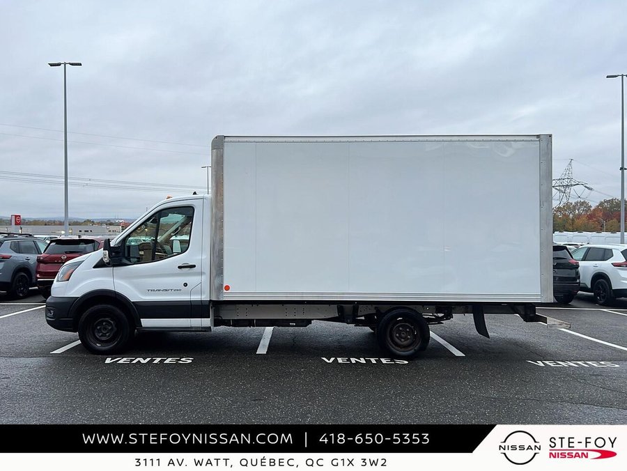 Ford Transit fourgon tronqué T-250 PA 138 po PNBV de 9 070 lb RARS 2024 Blanc
