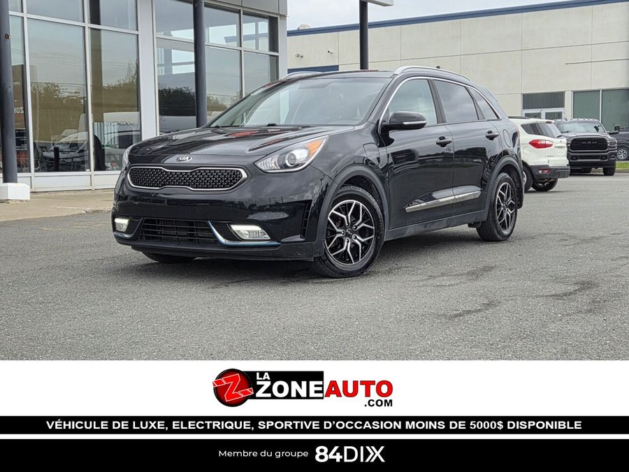 Kia Niro hybride rechargeable PHEV +/- 40km d'autonomie 2019 Noir
