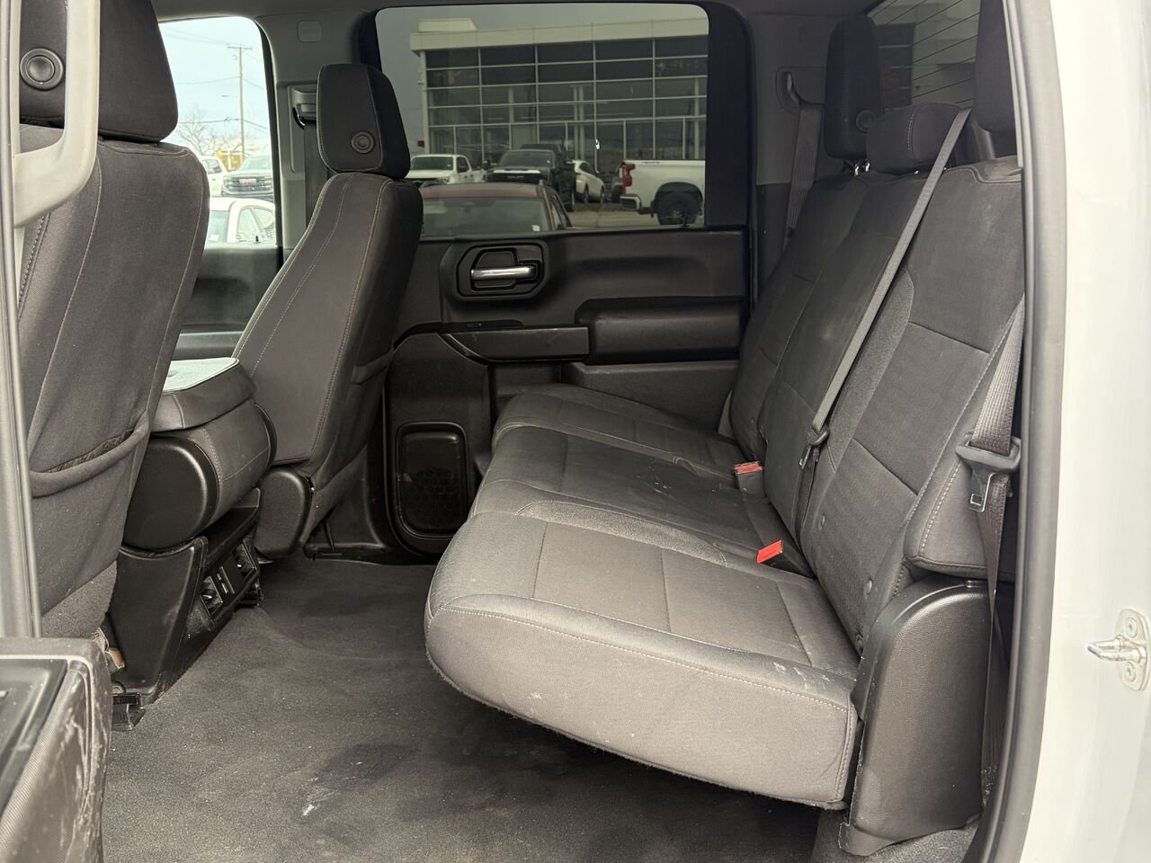 CHEVEROLET SILVERADO DIESEL Custom cabine multiplace 4RM 159 po 2024 Blanc Gatineau - photo #8